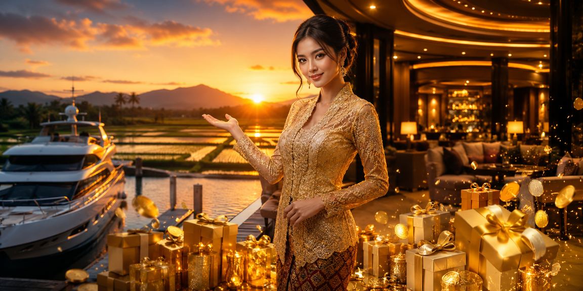 Wanita berbaju kebaya menikmati permainan kasino hiburan di Kedah