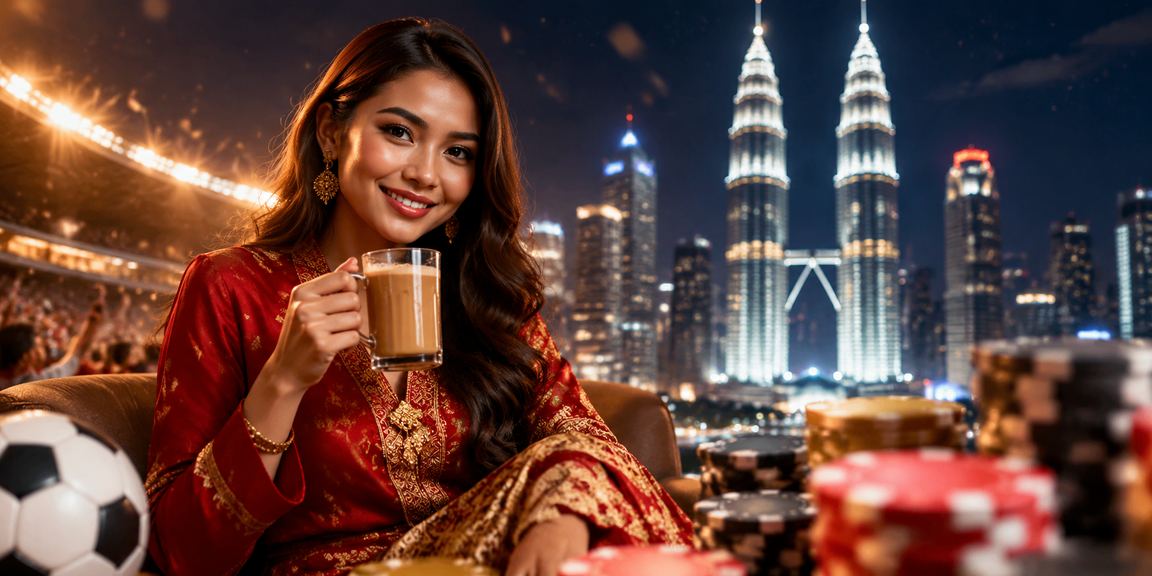 Pemain Kuala Lumpur berbaju batik menikmati pertaruhan sukan dalam talian