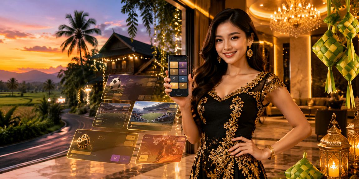 Suasana perayaan Hari Raya di kasino hiburan Malaysia penuh keseronokan