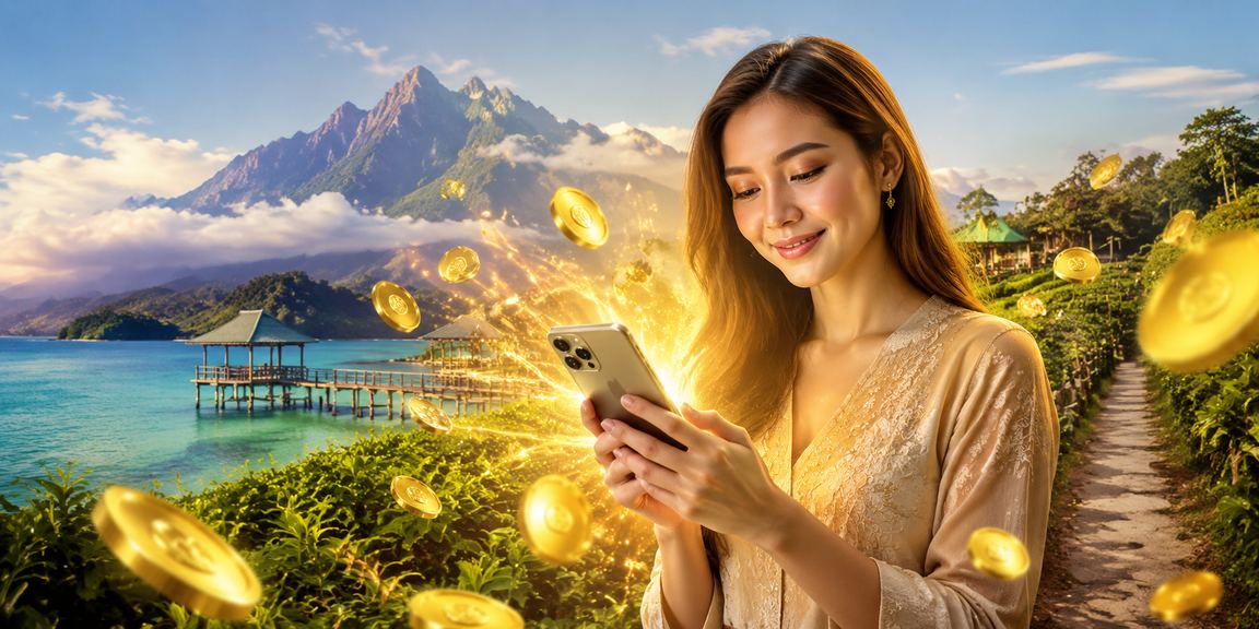 Pemain Sabah menggunakan telefon mudah alih untuk akses kasino sukan maya